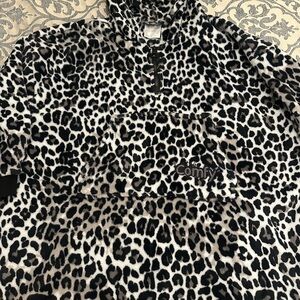 Comfy Leopard Print Hoodie
